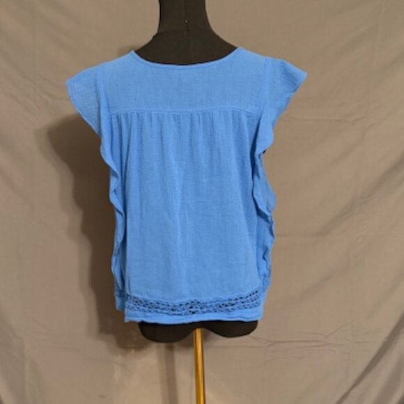 A.N.A Boho Blouse Size PXL - Picture 2 of 3